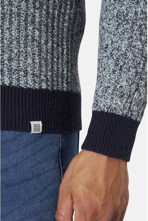 Babista Plus Size trui met wol blauw - Foto 2
