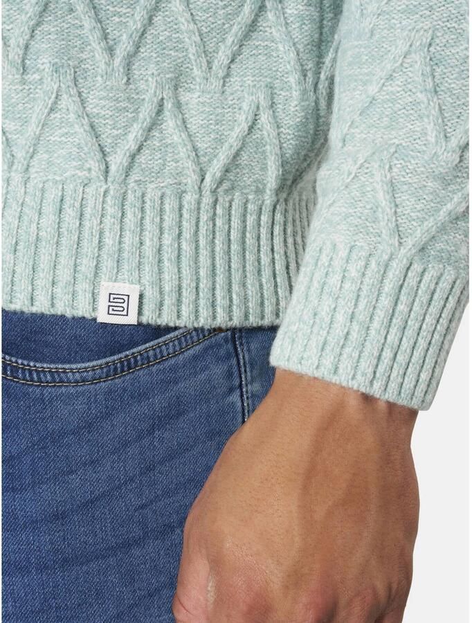 Babista Plus Size wollen trui turquoise - Foto 2