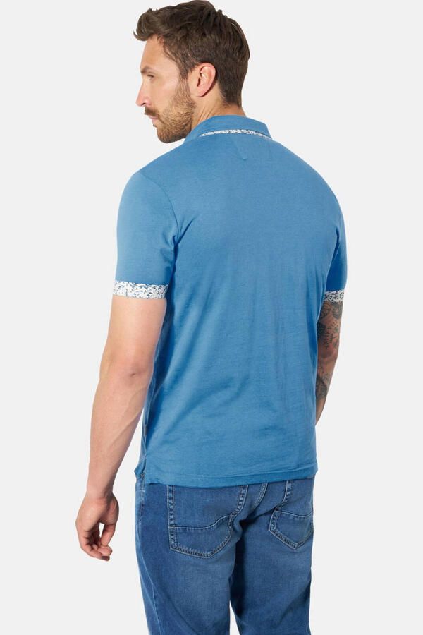 Babista polo Plus Size blauw - Foto 3