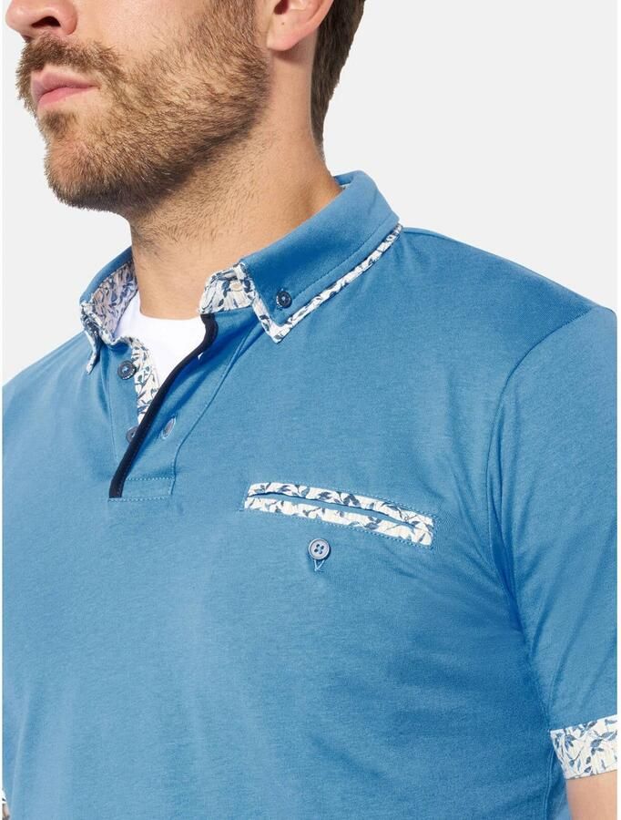 Babista polo Plus Size blauw - Foto 2