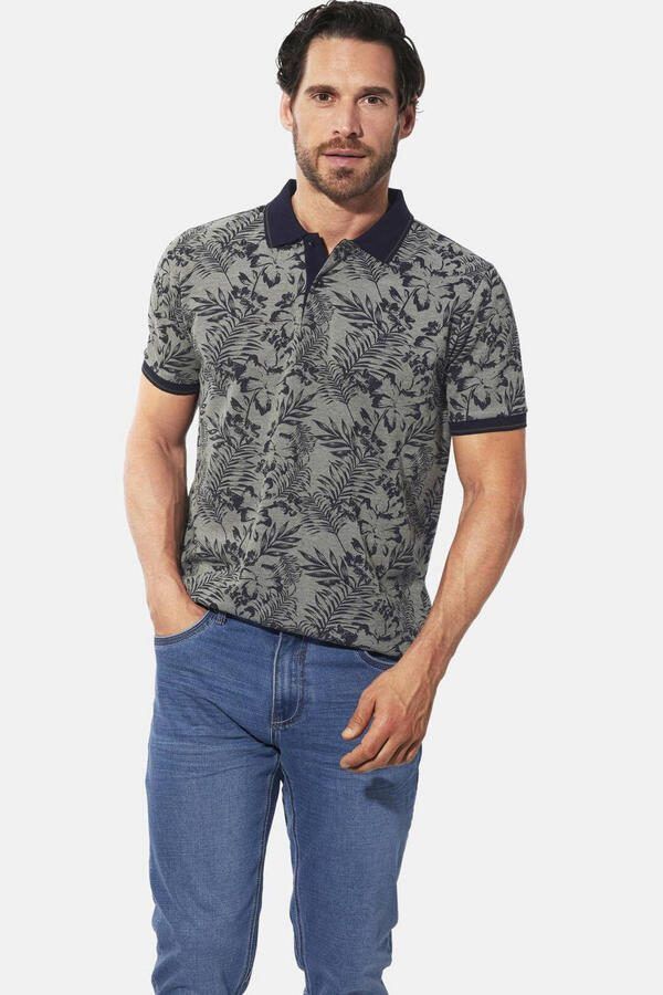 Babista polo Plus Size +FIT Collectie olijfgroen - Foto 2