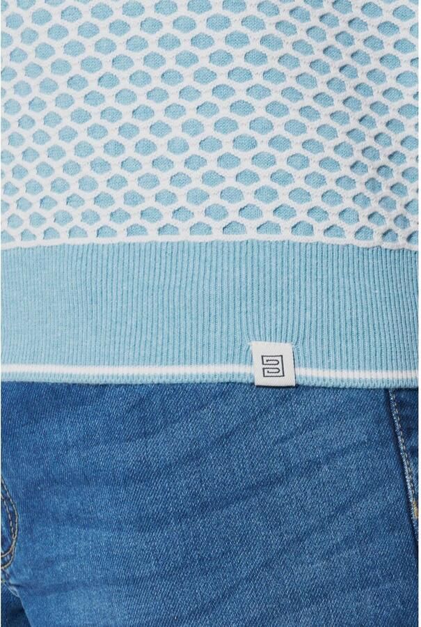 Babista polo Plus Size lichtblauw - Foto 2