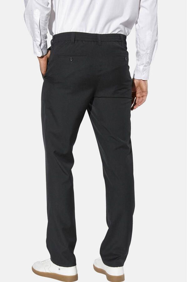 Babista regular fit broek Plus Size met wol zwart - Foto 2