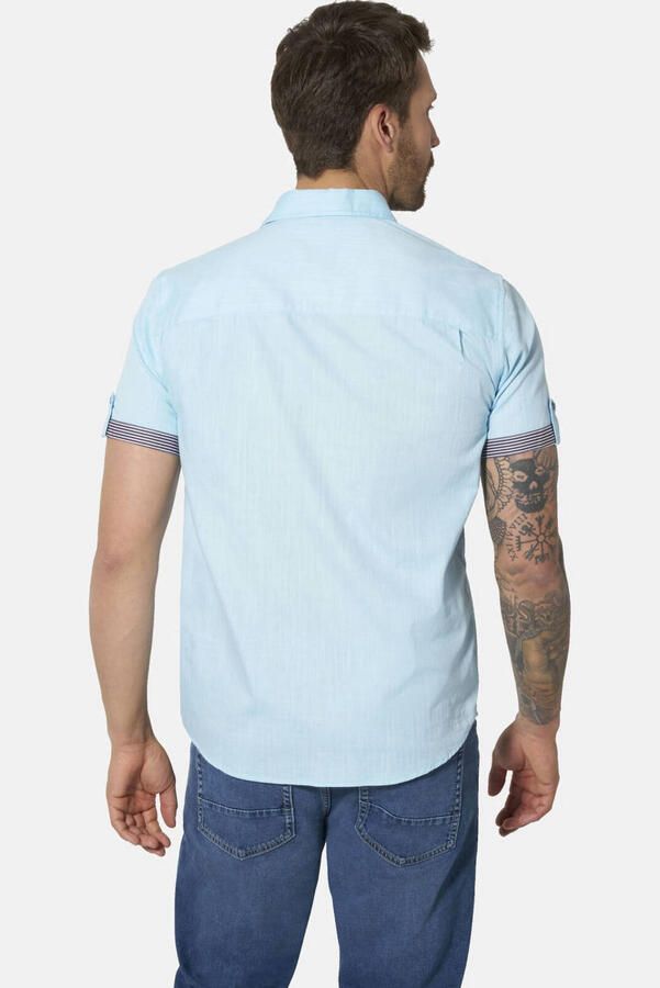 Babista regular fit casual overhemd Plus Size met print lichtblauw - Foto 2