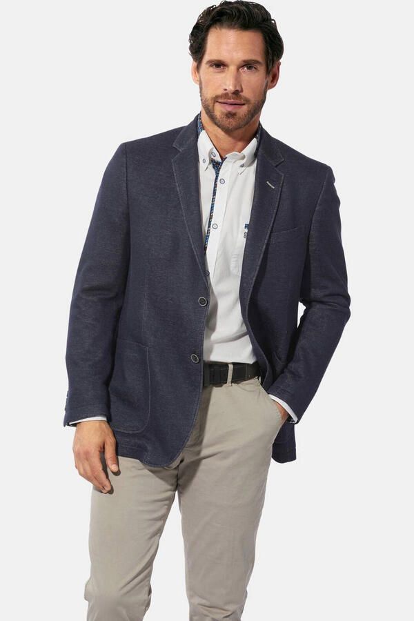 Babista regular fit colbert Plus Size donkerblauw