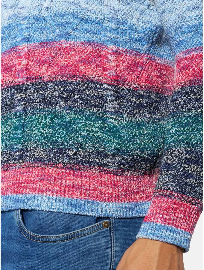 Babista regular fit gebreide trui +FIT Collectie Plus Size blauw - Foto 2