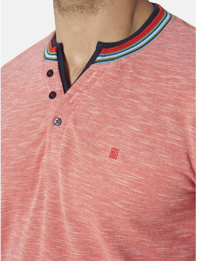 Babista regular fit gemêleerd T-shirt Plus Size rood - Foto 3