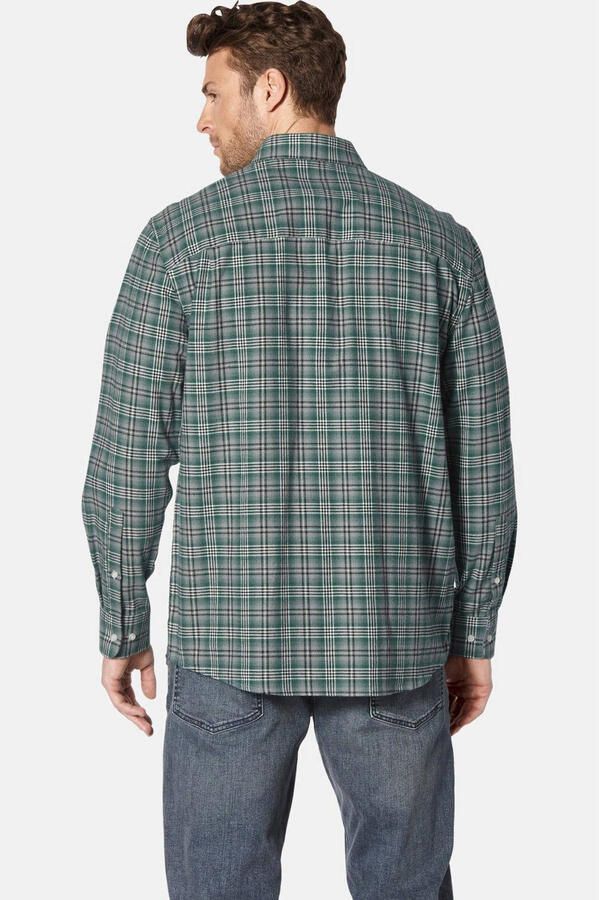 Babista regular fit geruite overhemd Plus Size groen - Foto 2