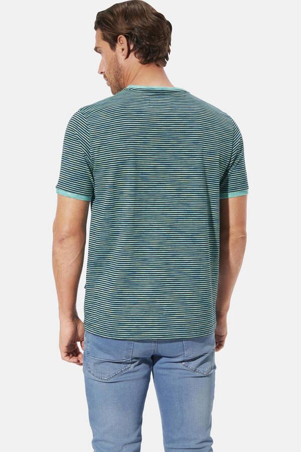 Babista regular fit gestreept T-shirt +FIT Collectie donkerblauw - Foto 2