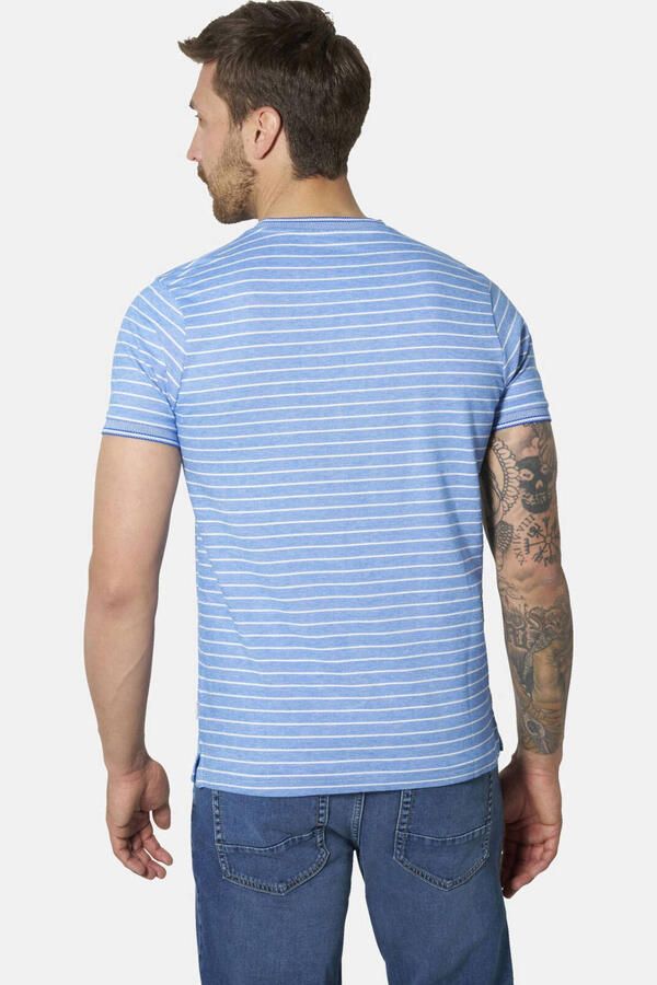 Babista regular fit gestreept T-shirt Plus Size blauw - Foto 3