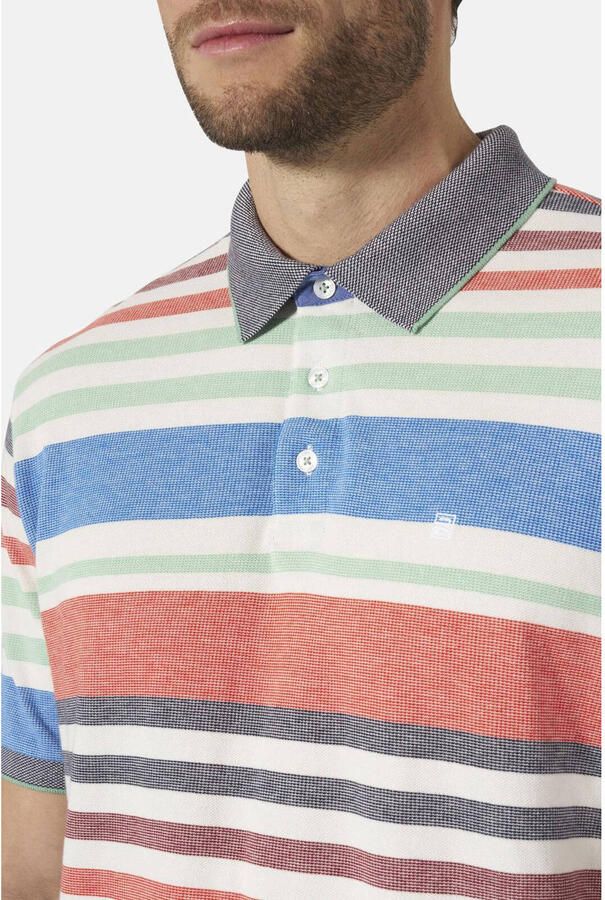 Babista regular fit gestreepte polo Plus Size meerkleurig - Foto 2