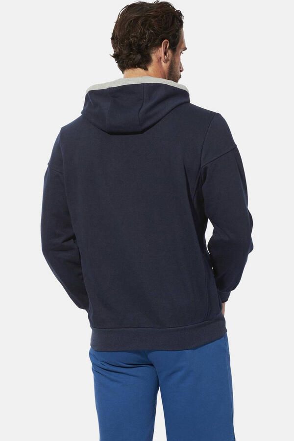 Babista regular fit hoodie Plus Size donkerblauw - Foto 2