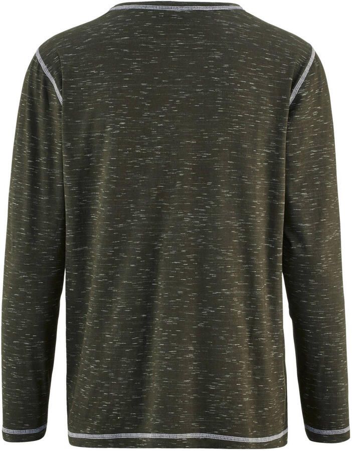 Babista regular fit longsleeve Plus Size olijfgroen - Foto 3