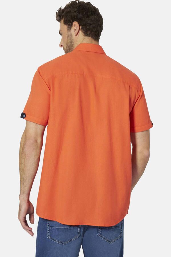 Babista regular fit overhemd +FIT Collectie Plus Size koraalrood - Foto 2