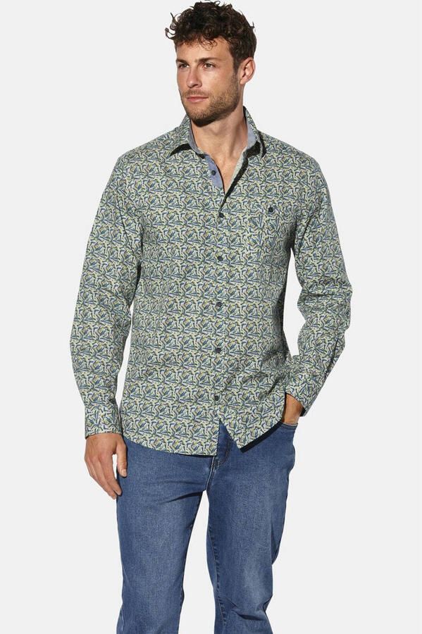 Babista regular fit overhemd Plus Size lichtgroen