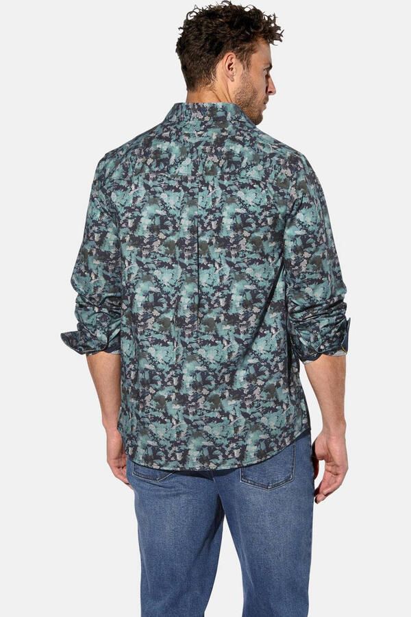 Babista regular fit overhemd Plus Size met print donkerblauw - Foto 2