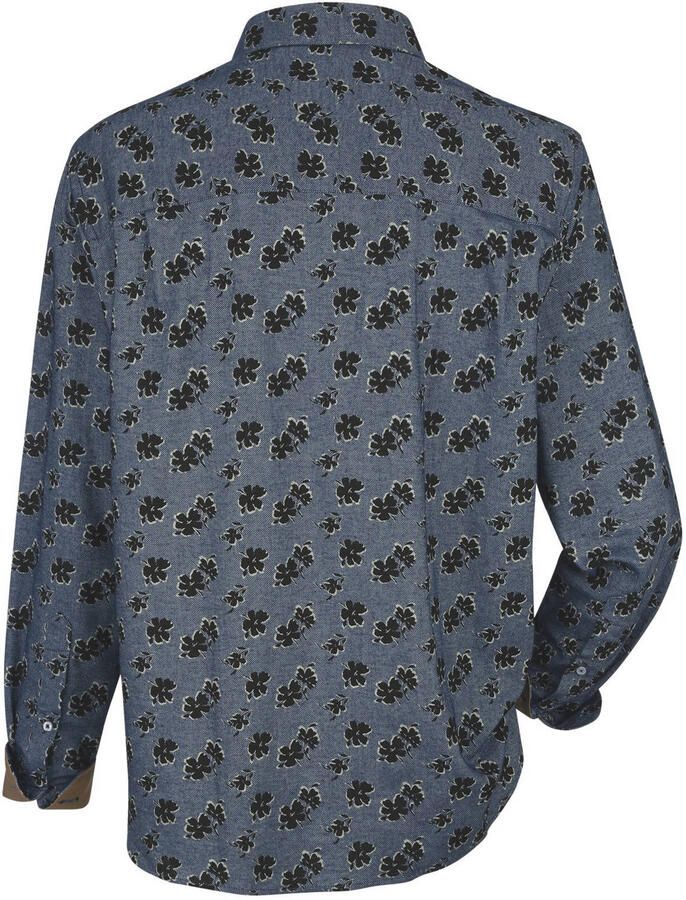 Babista regular fit overhemd Plus Size met print grijsblauw - Foto 2