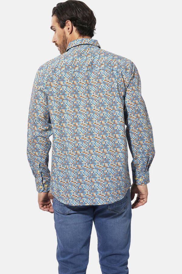Babista regular fit overhemd Plus Size met print lichtblauw - Foto 2