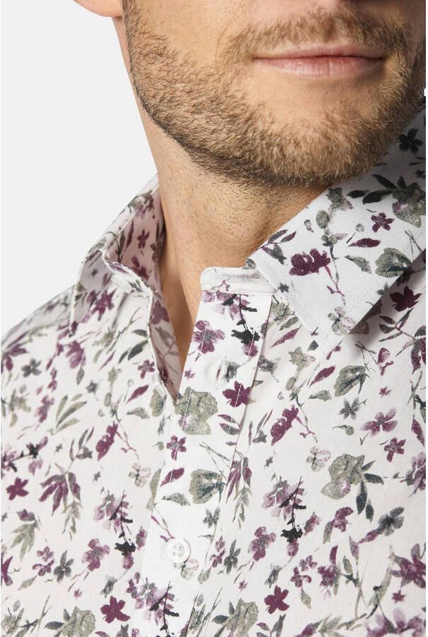 Babista regular fit overhemd Plus Size met print wit - Foto 2