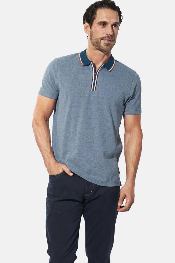 Babista regular fit polo Plus Size petrol