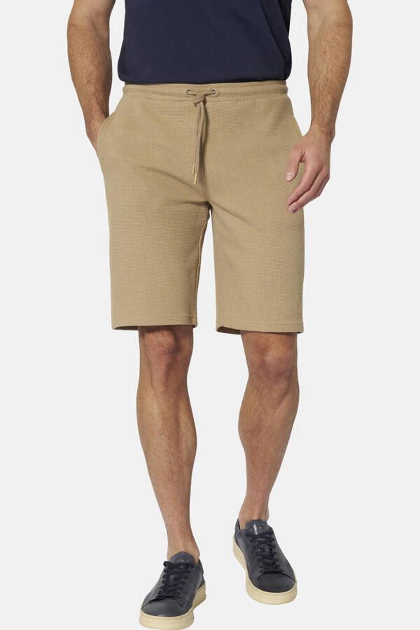 Babista regular fit sweatshort Plus Size beige (set van 2)