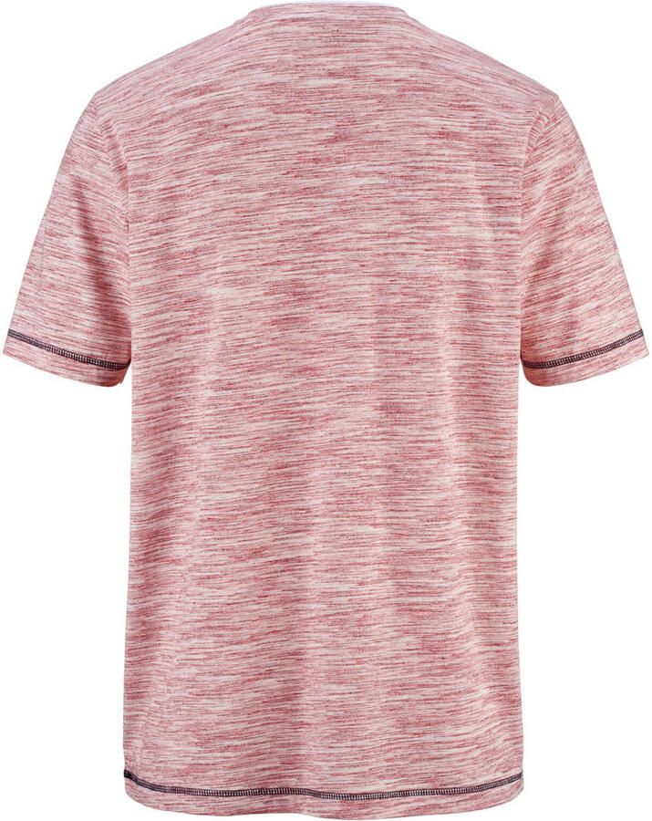 Babista regular fit T-shirt met melée Plus Size oranje - Foto 2