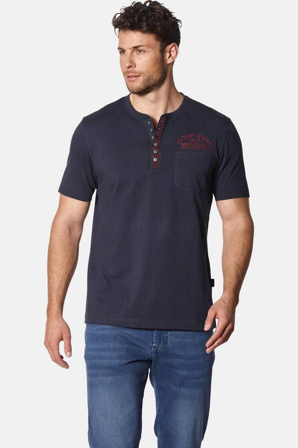 Babista regular fit T-shirt Plus Size donkerblauw