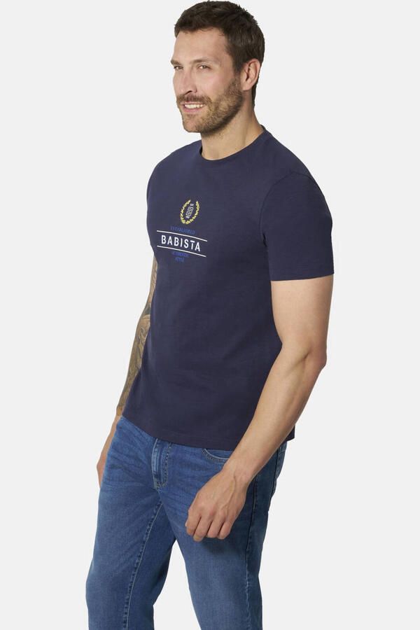 Babista regular fit T-shirt Plus Size met logo (set van 2)