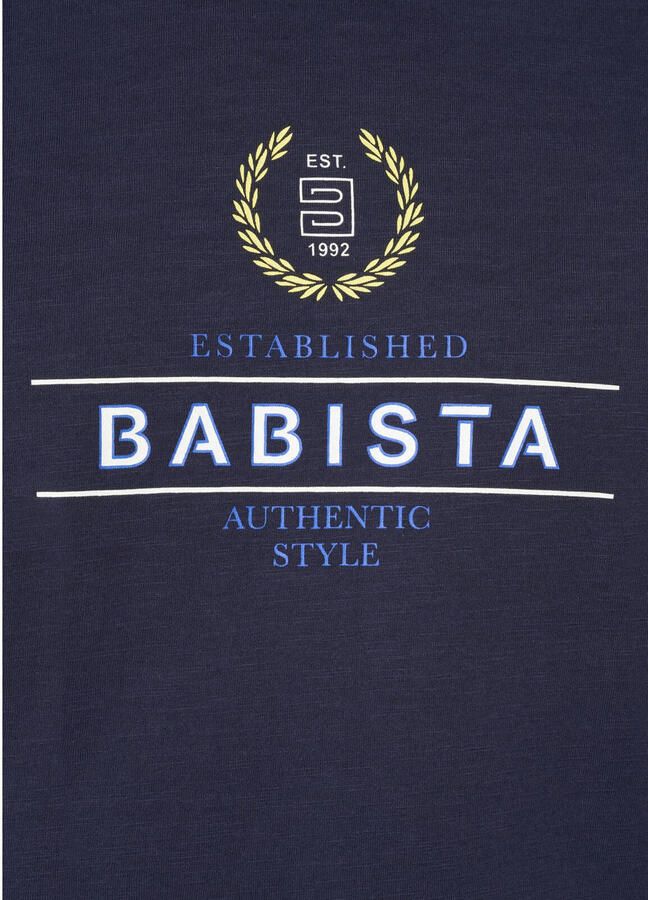 Babista regular fit T-shirt Plus Size met logo (set van 2) - Foto 2