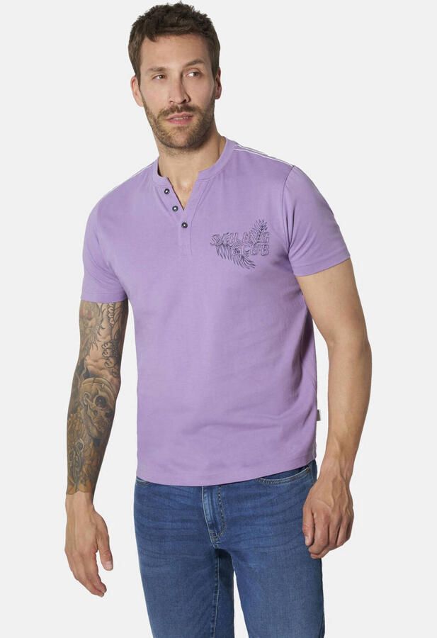 Babista regular fit T-shirt Plus Size met print lila