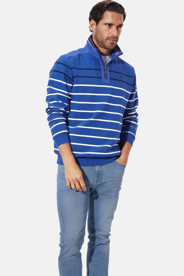 Babista regular fit trui Plus Size +FIT Collectie koningsblauw