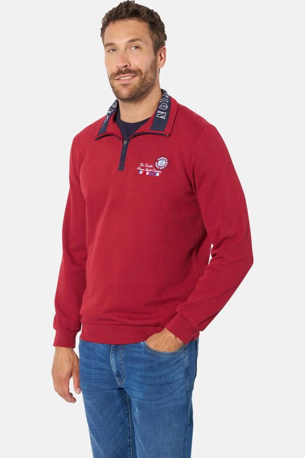 Babista regular fit trui Plus Size rood