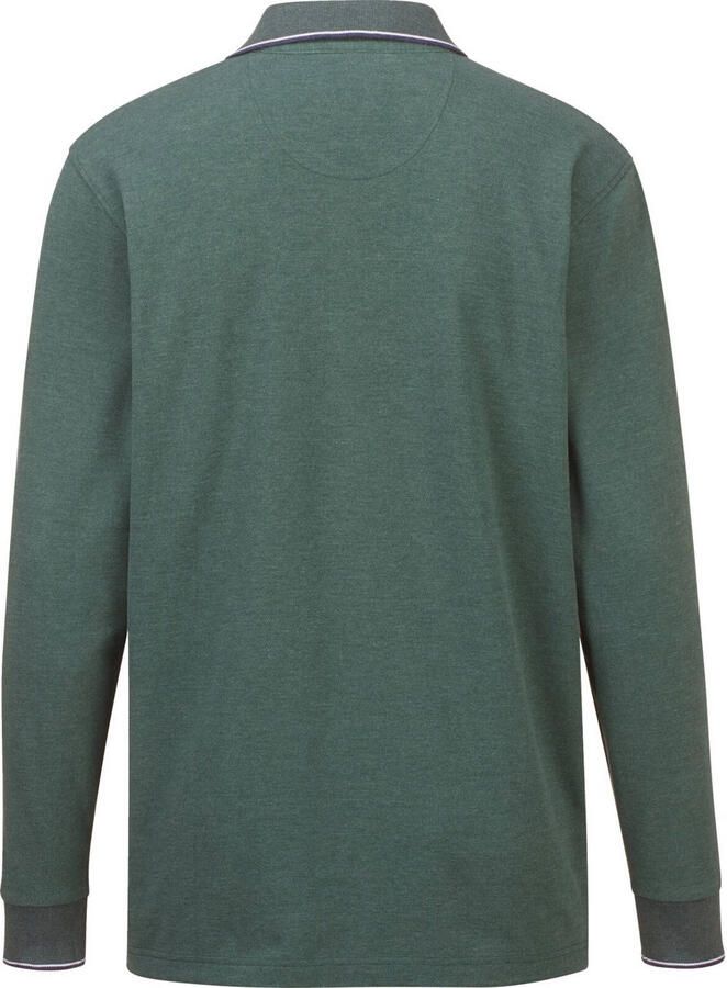 Babista regular fit polo Plus Size groen