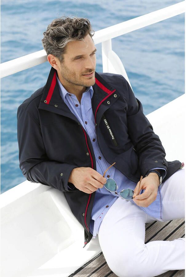 Babista softshell jas ZORVENTO donkerblauw - Foto 2