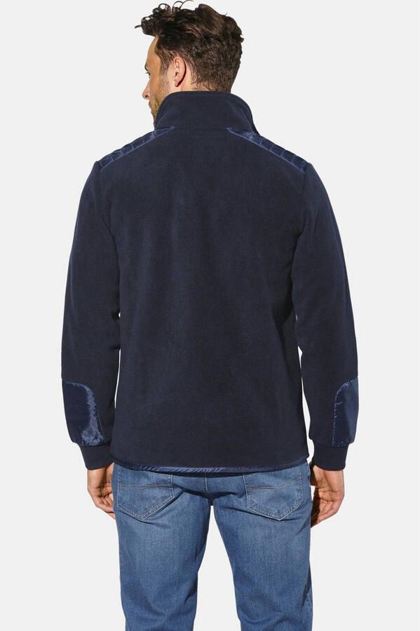 Babista sweatvest Plus Size donkerblauw - Foto 3