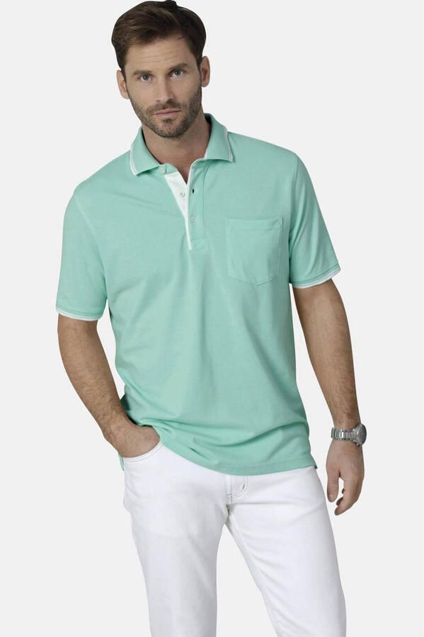 Babista TESSAVEST regular fit polo Plus Size groen