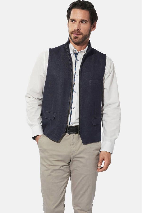 Babista viscose bodywarmer Plus Size donkerblauw