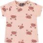 Babyface baby T-shirt met all over print roze Meisjes Stretchkatoen Ronde hals 50 - Thumbnail 1