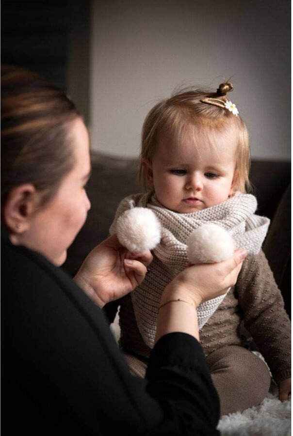 Baby's Only driehoeksjaal Cool offwhite - Foto 3