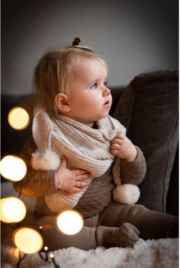 Baby's Only driehoeksjaal Cool offwhite - Foto 2