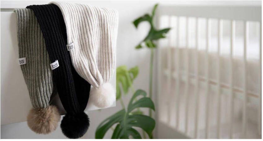 Baby's Only gebreide sjaal Cool off white