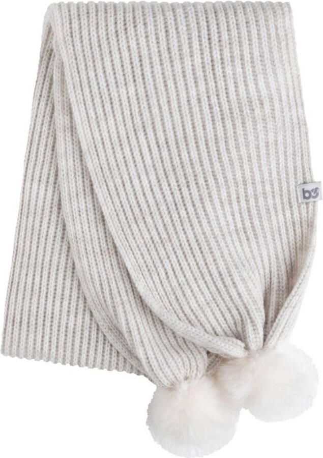 Baby's Only gebreide sjaal Cool off white - Foto 2