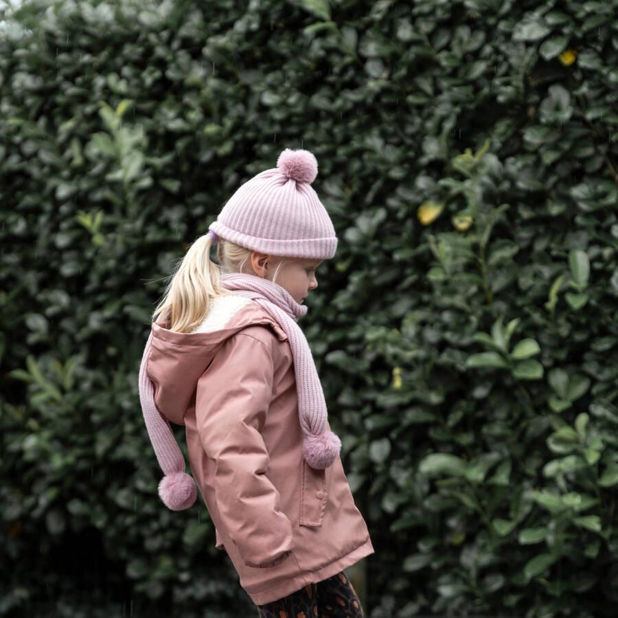 Baby's Only gebreide sjaal Cool roze