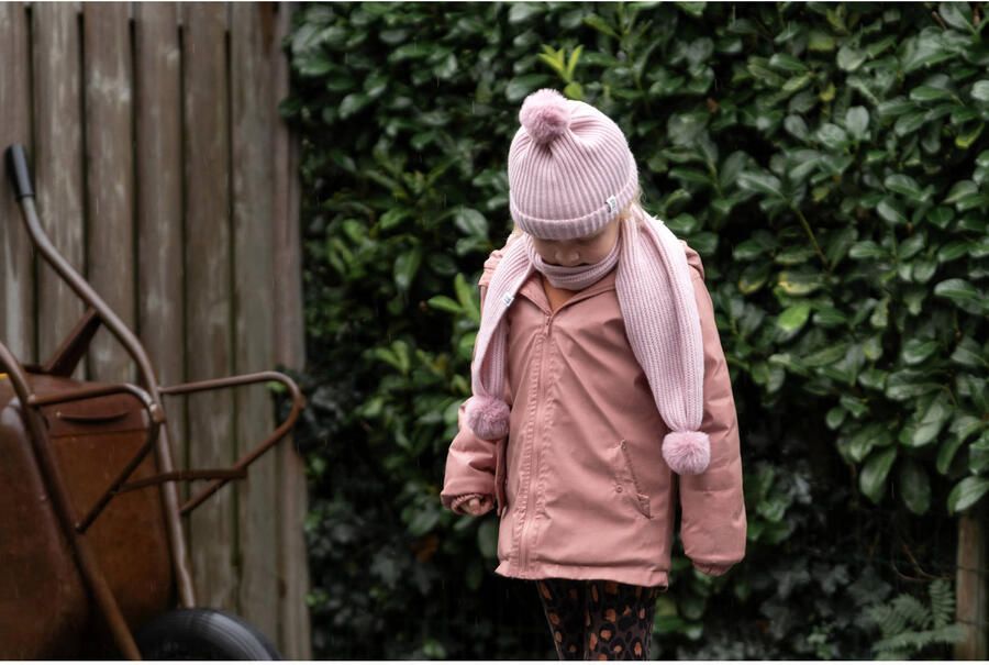 Baby's Only gebreide sjaal Cool roze - Foto 2