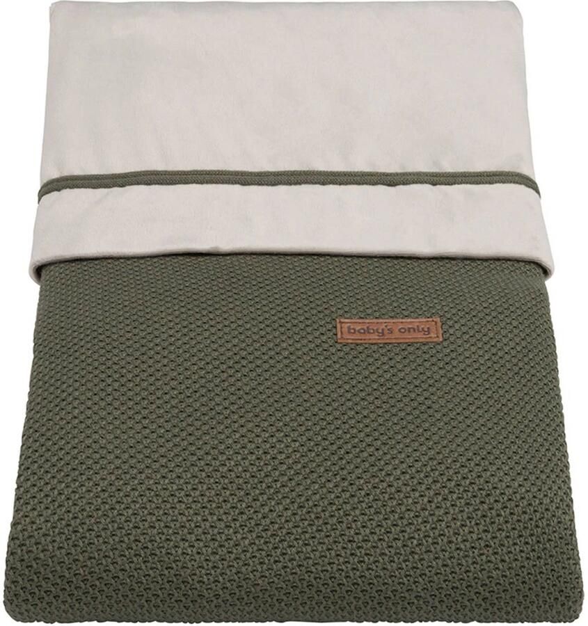Baby's Only katoenen dekbedovertrek baby (100x135 cm) Groen
