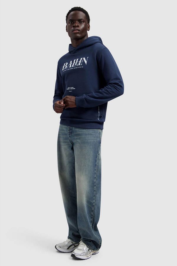 Ballin hoodie donkerblauw - Foto 3