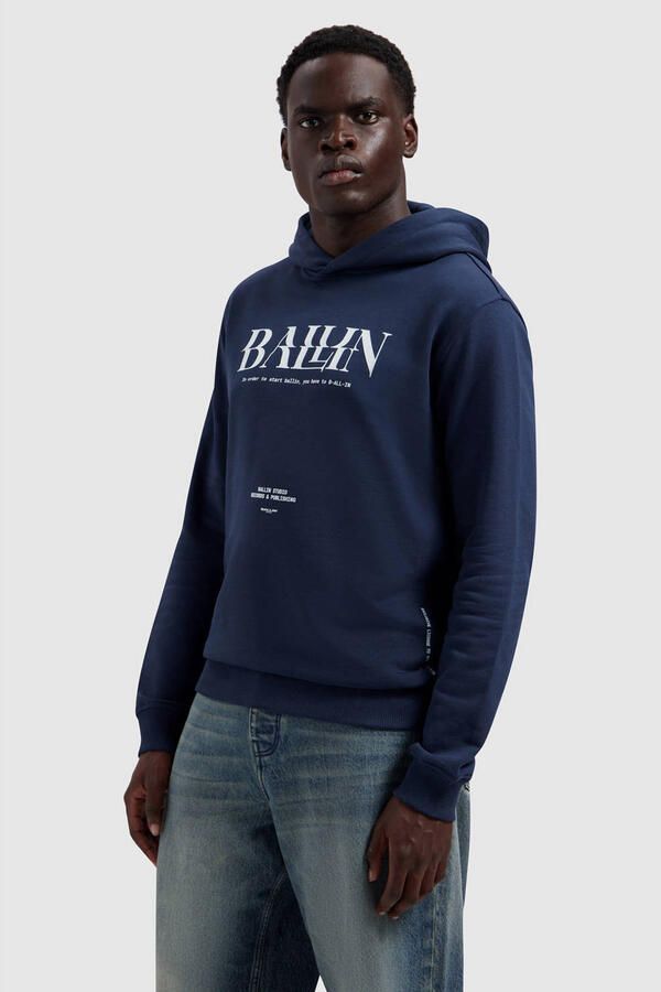 Ballin hoodie donkerblauw