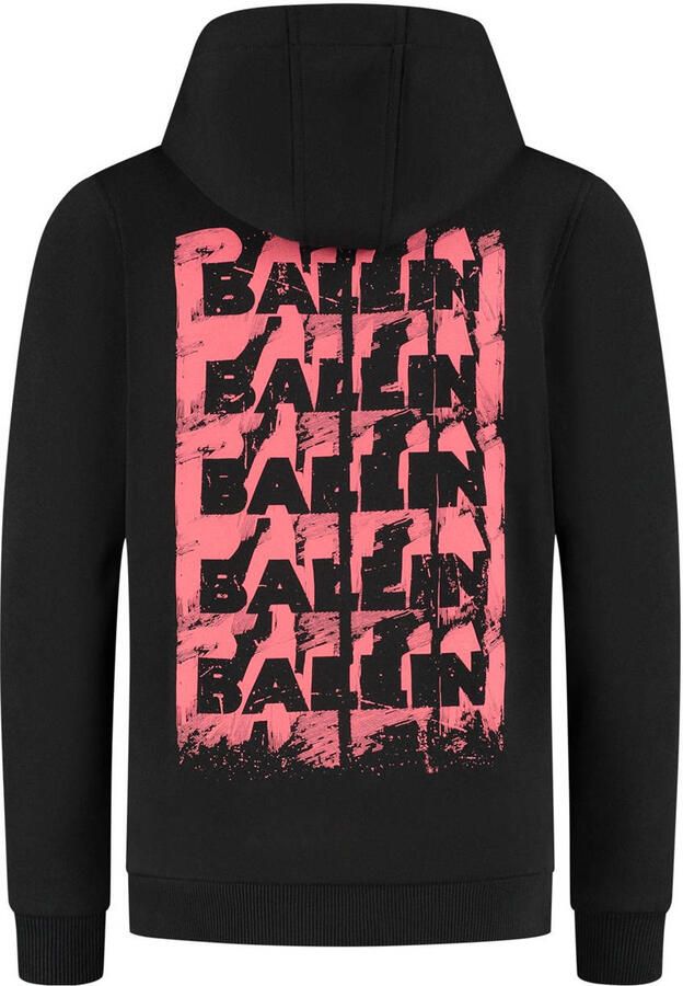 Ballin hoodie zwart