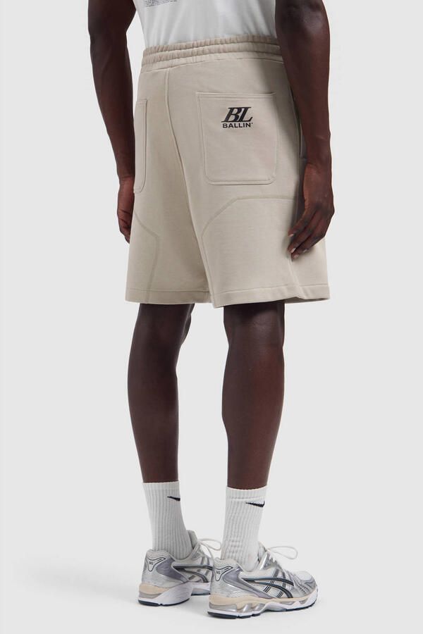 Ballin loose fit sweatshort taupe - Foto 3