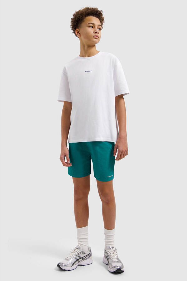 Ballin polyester zwemshort met logo groen - Foto 4